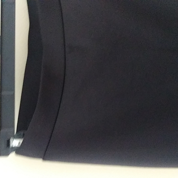 Asymmetrical Black Pencil Skirt Sz XS - Picture 5 of 7